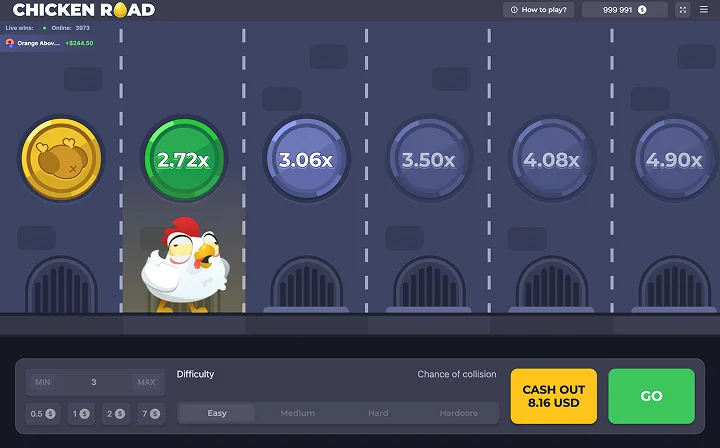 Chicken Road गेमप्ले